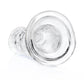 Realrock Straight Without Balls 6" Clr