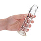 Realrock Straight Without Balls 6" Clr
