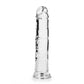 Realrock Straight Without Balls 8" Clr