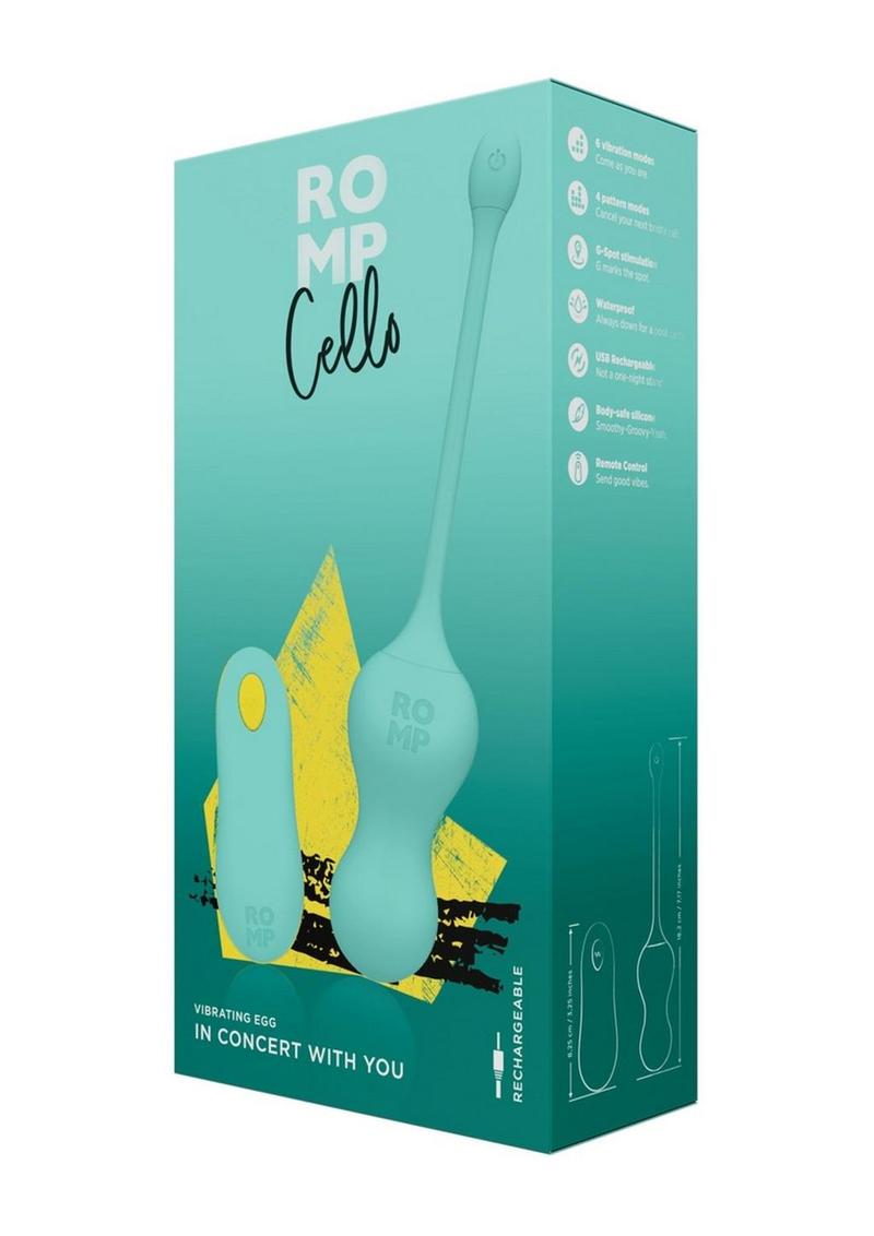 ROMP CELLO VIBRATING EGG