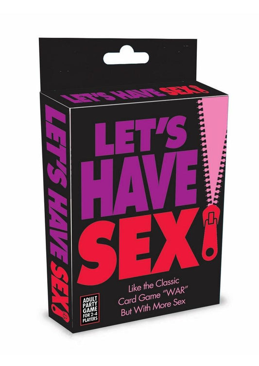 Lets Have Sex Card Game