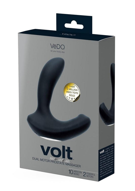 Volt Recharge Prostate Vibe Black
