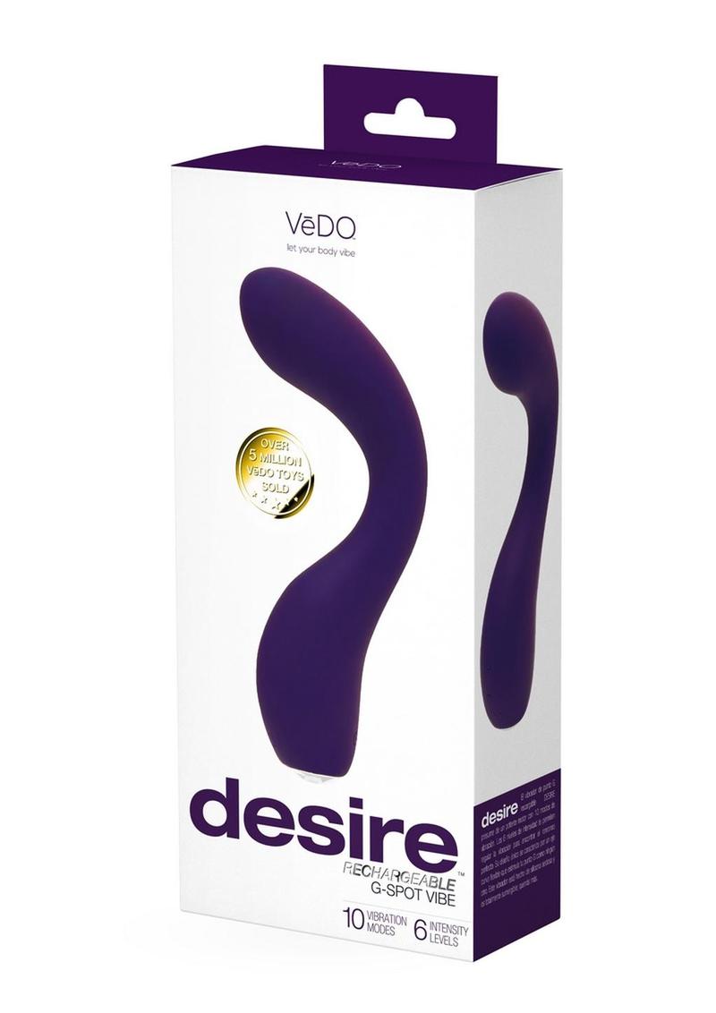 Desire Recharge Gspot Vibe Purple
