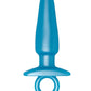 B-vibe Sleek Plug Blue