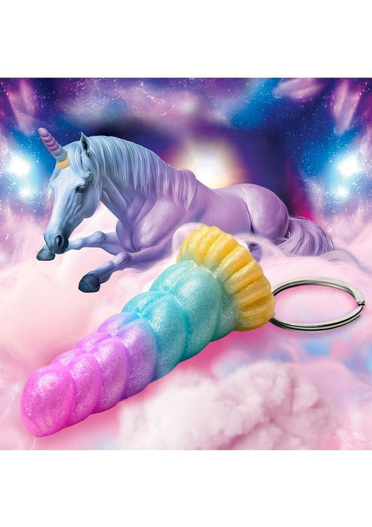 Mystique unicorn keychain