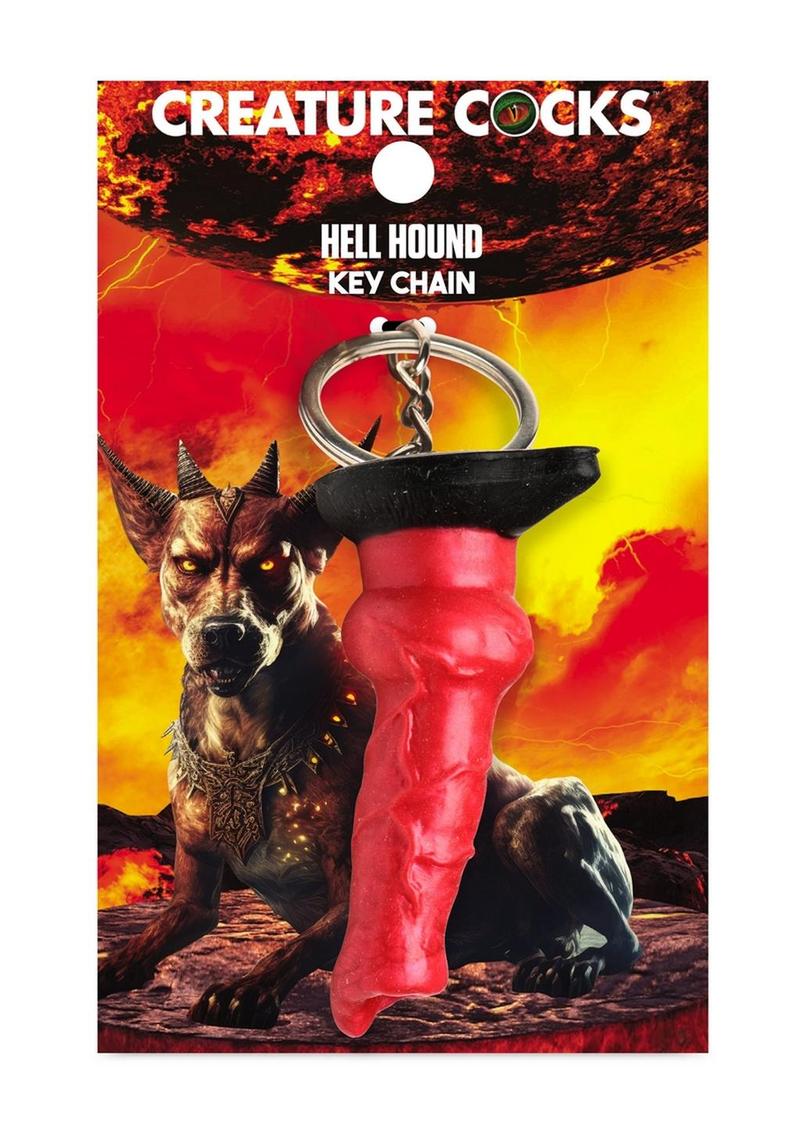 Hell hound keychain