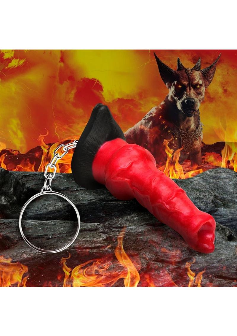 Hell hound keychain