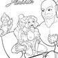 Porn Parody Adult Coloring Book