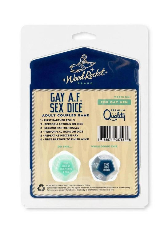 Gay AF sex dice