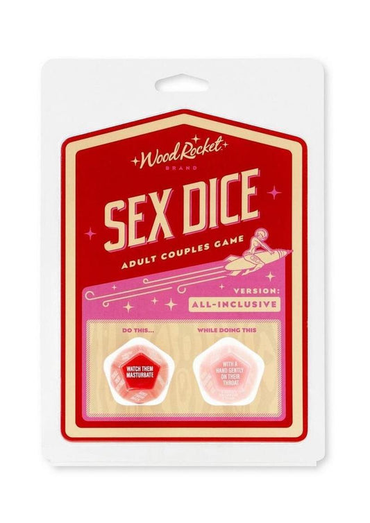 Wood Rocket Sex Dice
