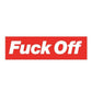 WR Fuck Off Pin