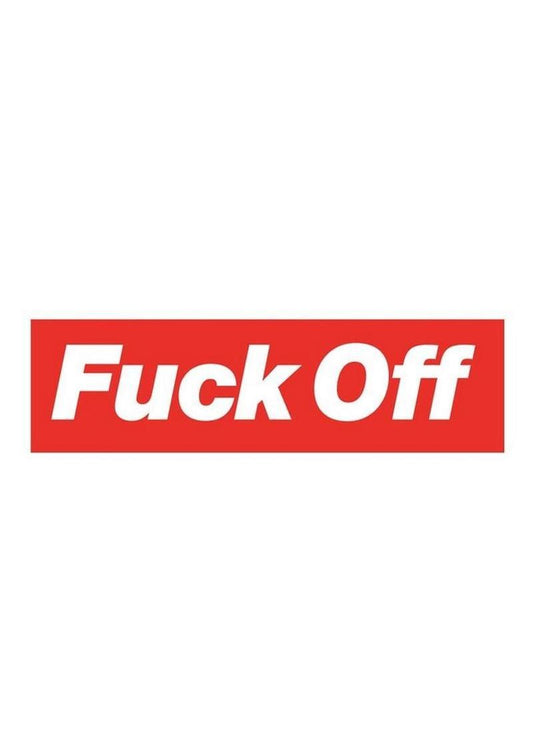 WR Fuck Off Pin