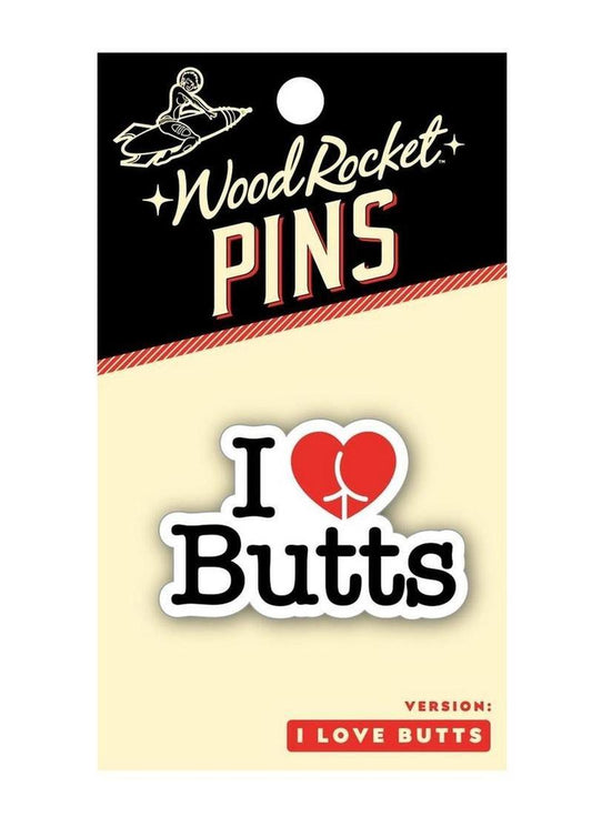 WR I Heart Butts Pin
