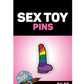 WR Sex Toy Pin Pride Dildo