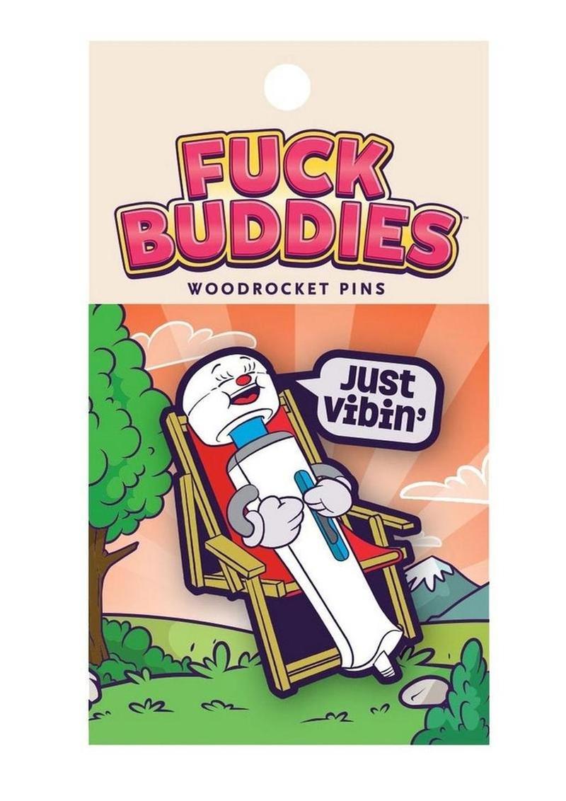WR Just Vibing Pin