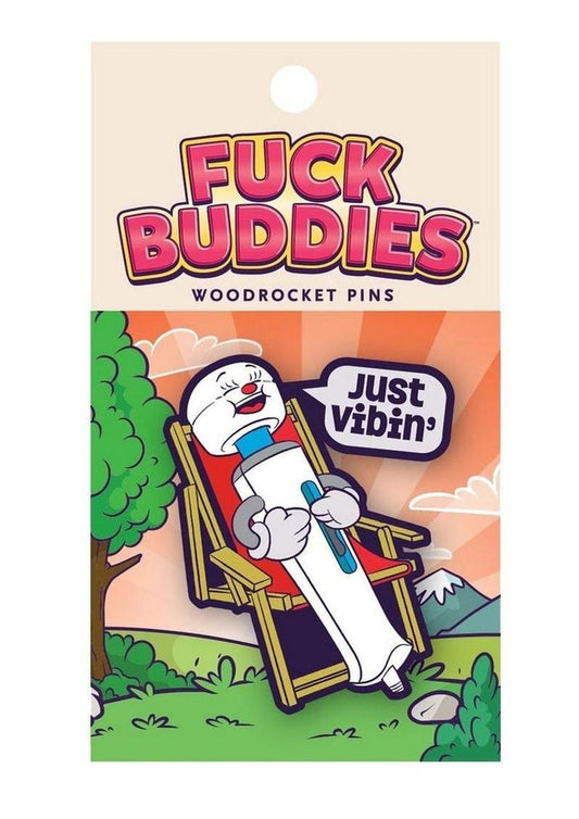 WR Just Vibing Pin