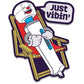 WR Just Vibing Pin