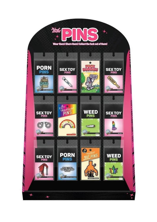 48 Pin Pack Bestselling Pop Disp