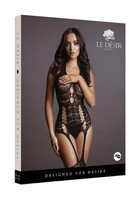 Lace Suspender Bodystocking