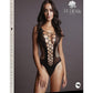 Fishnet V-Neck Teddy