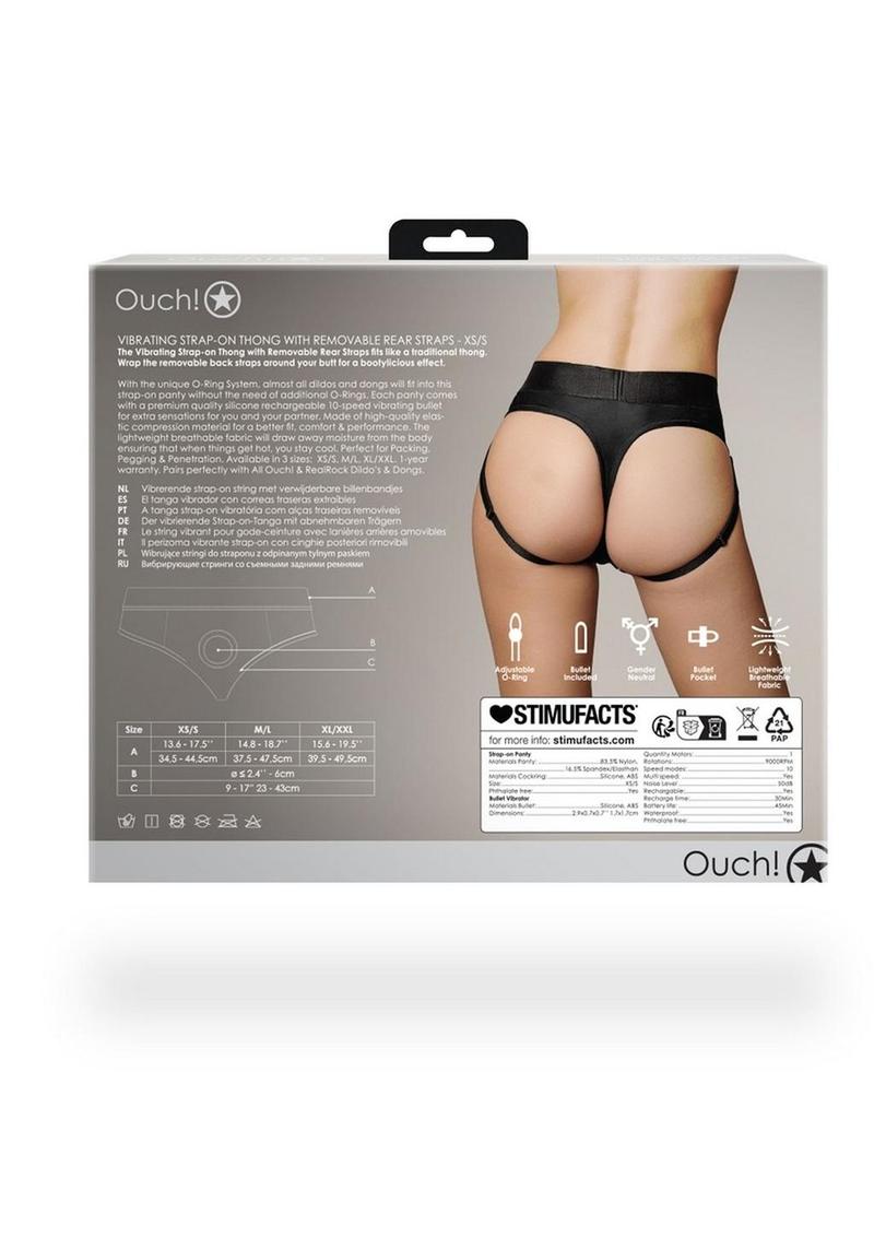 Ouch! Strap-On Thong XS/S