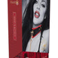 Ouch Milan Coll Collar Leash Blk/red