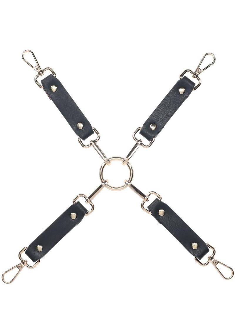 Ouch Milan Coll Hogtie Conn Blk/red