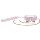 Paris pink collar and leash