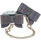 Paris black leg cuffs