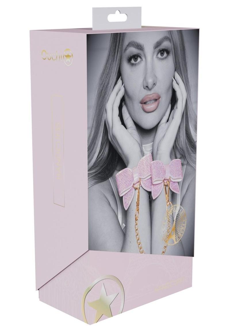 Paris pink handcuffs