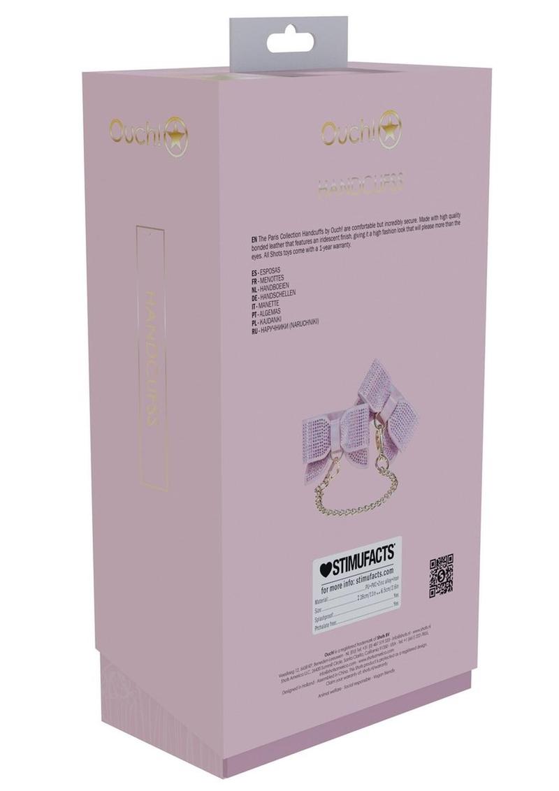 Paris pink handcuffs
