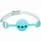 Paris blue silicone ball gag