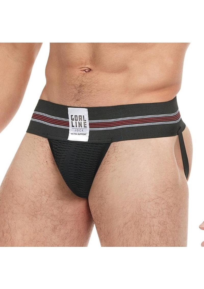 Goal Line Jock Blk L/XL