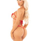 Leg Avenue 2Pc Heart Bra/Panty