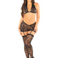 3 pc Rhinestone Lace