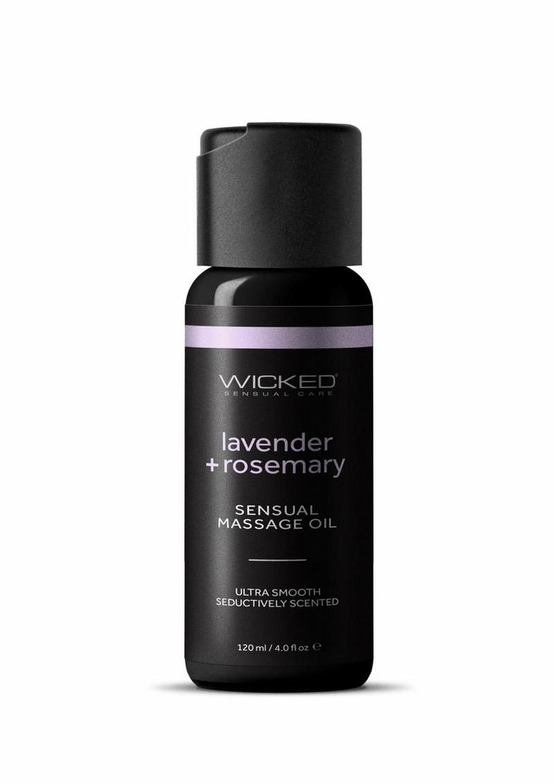 Wicked Lavender+Rose Massage Oil