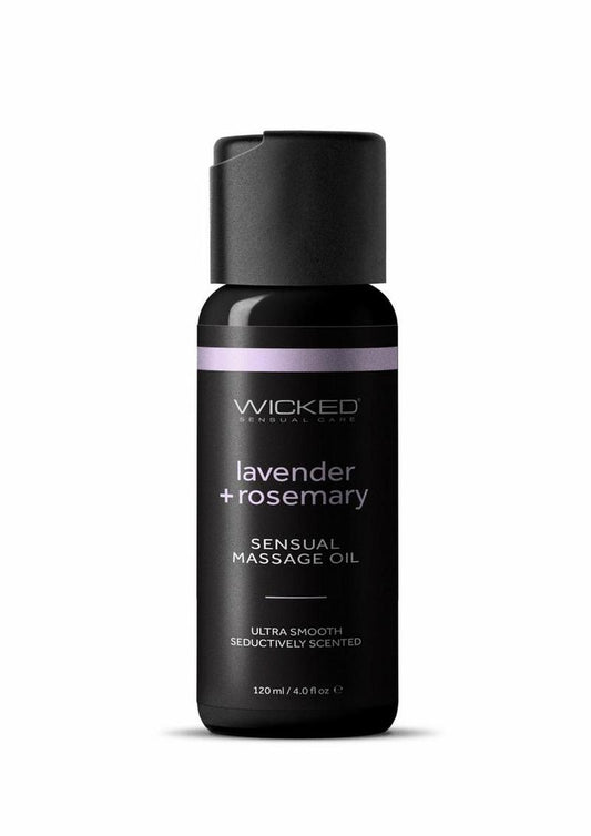Wicked Lavender+Rose Massage Oil