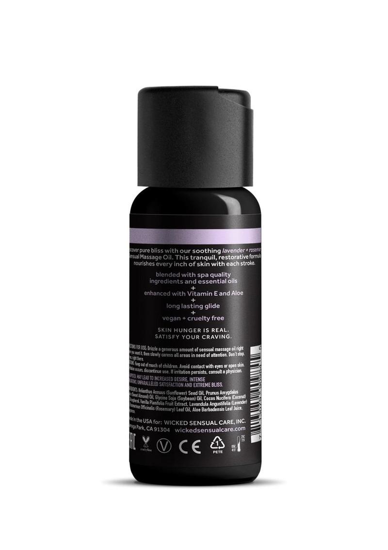 Wicked Lavender+Rose Massage Oil