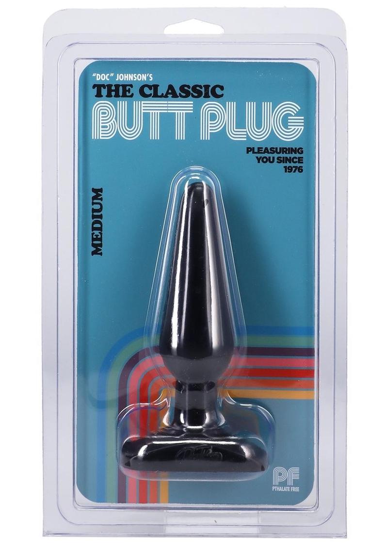 Butt Plug Black Medium