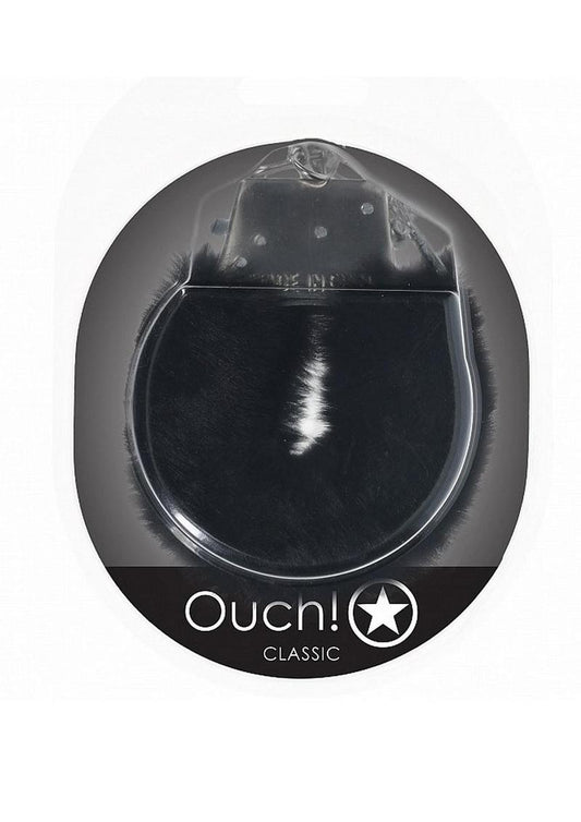 Ouch! Fluffy Cuffs Blk